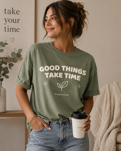 Growing Slowly Tee